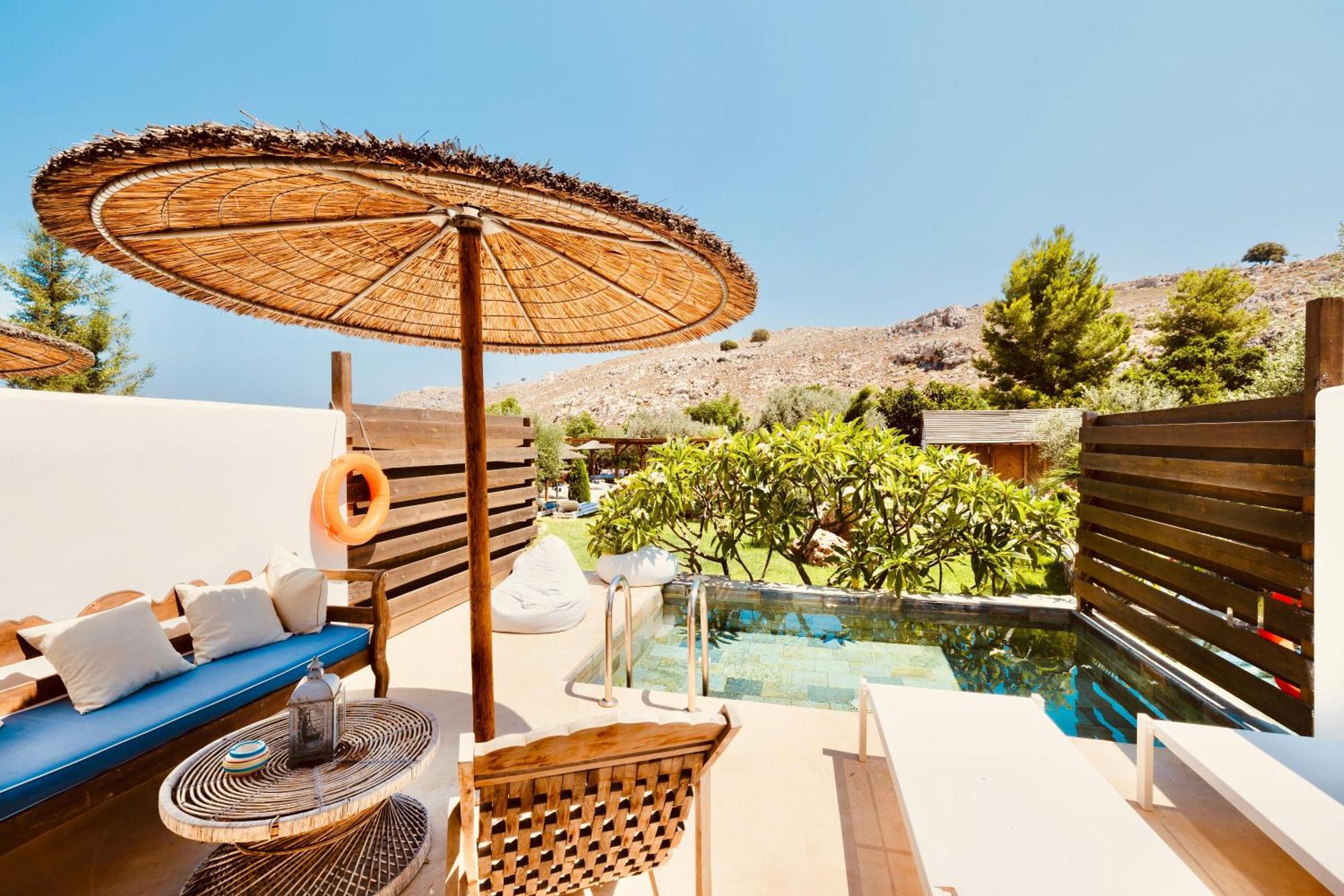 Caesars Gardens Hotel & Spa - Adults Only Линдос Экстерьер фото
